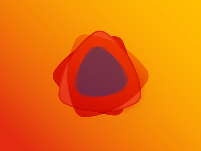 Reuleaux Triangle Shape & Color Study color color study logo shape