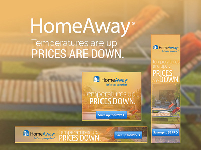 HomeAway Flash Sale Banner Ads