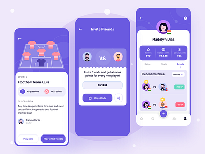 HOTS Builds App by Offdesignarea on Dribbble