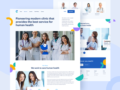 Clinically - Healthcare About Us Page