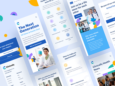 Clinically - Clinic & Health Responsive Page