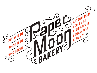 Paper Moon Lettering