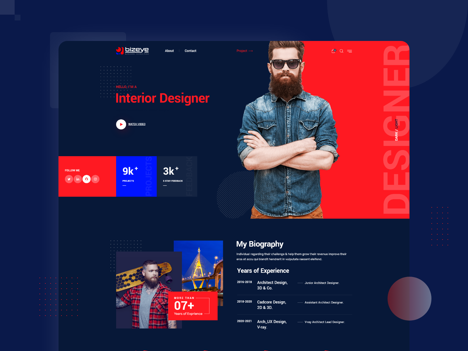 Bizeye | Multipurpose Business WordPress Theme by ThemeLooks Ltd. on ...