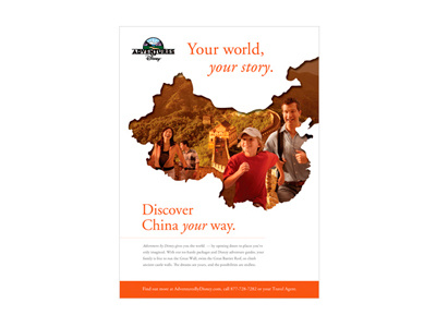 Adventures by Disney advertising renee pulve smudge design smudge design co