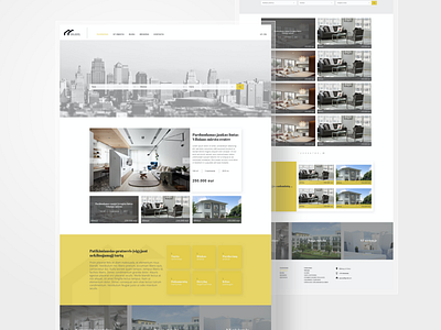 Real estate landing page design landing page minimalist real estate search bar template ui