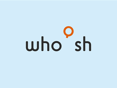 Whoosh brand branding dailylogochallenge design icon identity logo logotype minimal minimalistic typography