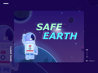 MY ASTRONAUT branding illustration ui