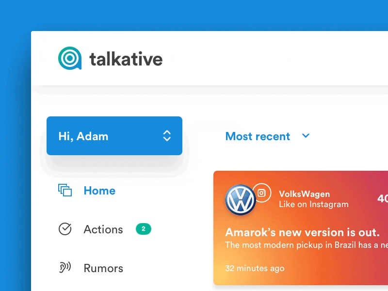 Talkative - Account Switcher
