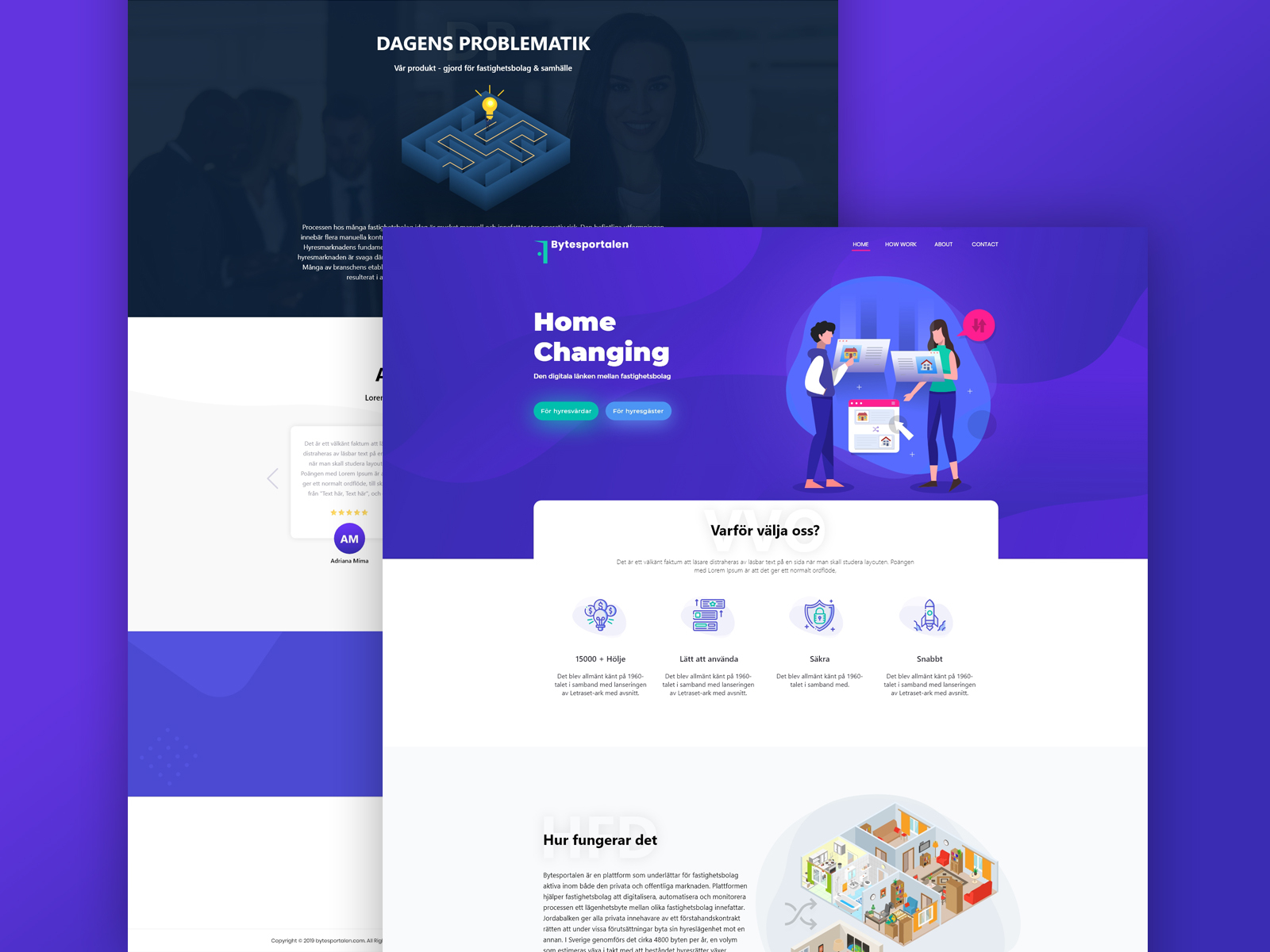 Bytesportalen UI design by Yanar on Dribbble