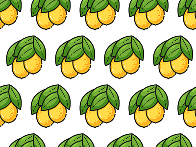 Juicy citrus food fruit juice juicy lemons pattern yellow