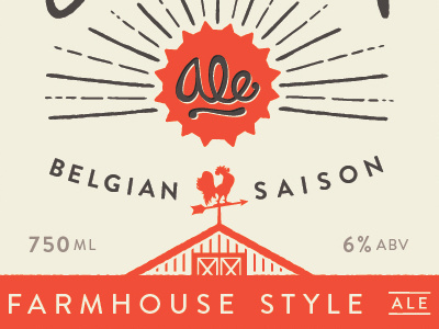 Home Brewin' beer beer label brewing home brew label saison