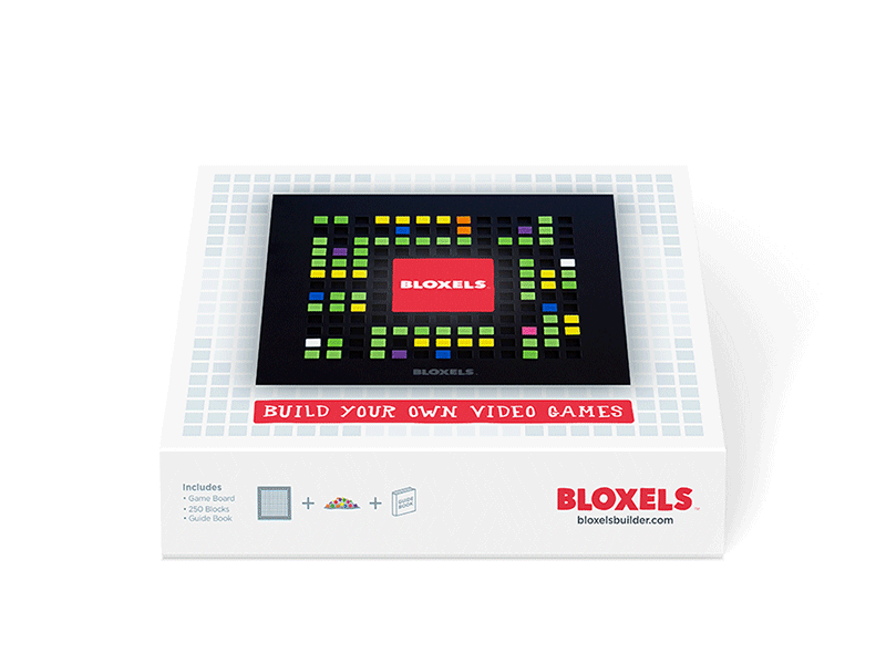 Bloxels Packaging clean game modern packaging product design toy