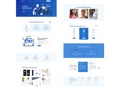 Agency Landing Page