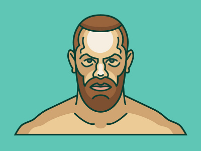 Connor McGregor boxing conor mcgregor fighting illustration ireland jiu jitsu mma nick diaz portrait sports ufc vector