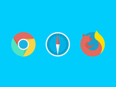 Browser Icons app browser business flat icon illustration internet minimalist ui ux vector wifi