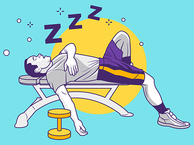 Sleep Illustration – Austin Fit Magazine austin bodybuilding clean crossfit excercise fitness health illustration medical medicine vector yoga