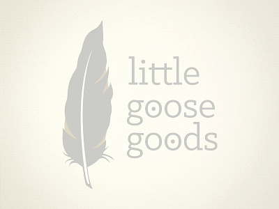 Little Goose Goods event feather logo