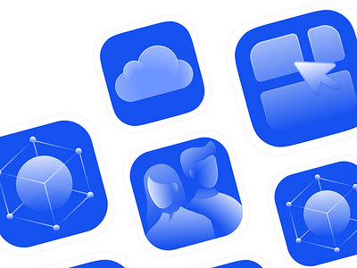 Logos for MetaCell Cloud products