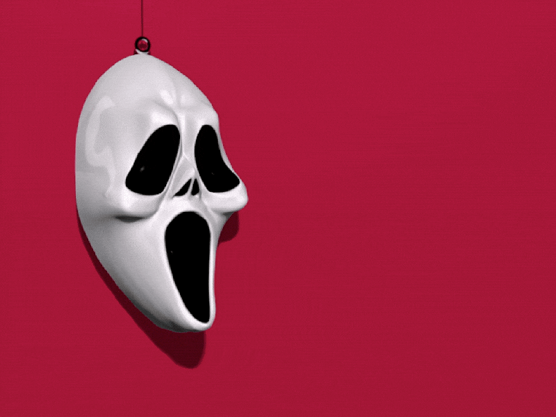 Mask 3d animated animation c4d design gif gif animated interactive render