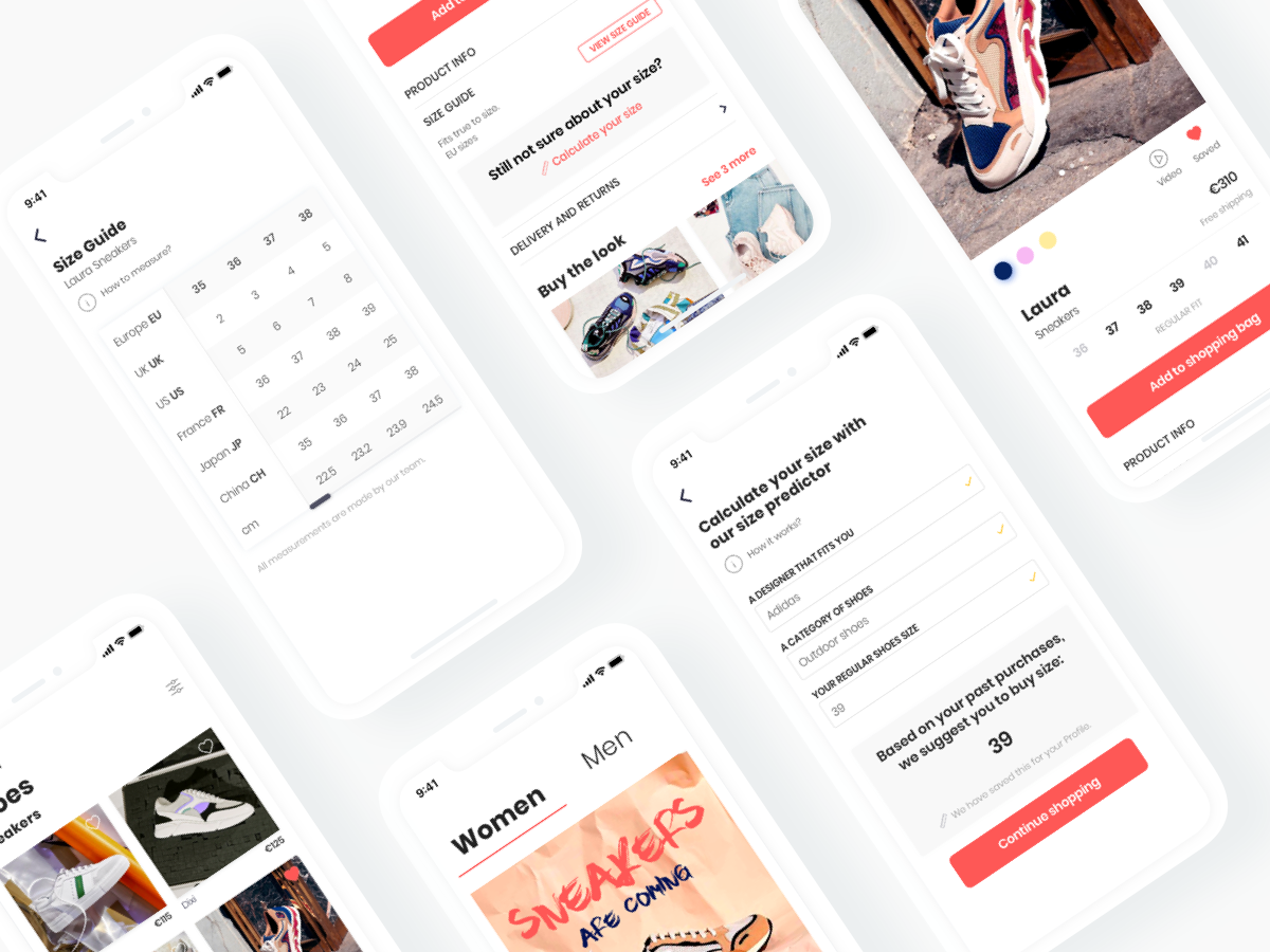 Concept for measurement system by Julia Turubanova on Dribbble