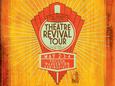 Fox Theatre Tour art deco fox retro theatre tour