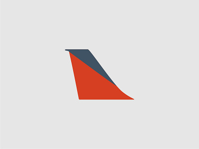 Tail Fin airplane aviation design illustration tailfin