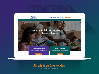 Website for a Non-profit Organization branding clean creative design layout theme ui ux web design web development website wordpress