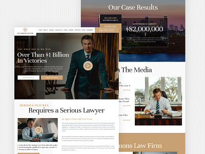Website for a Law Firm attorney creative design law law firm layout theme ui ux web design web development website wordpress