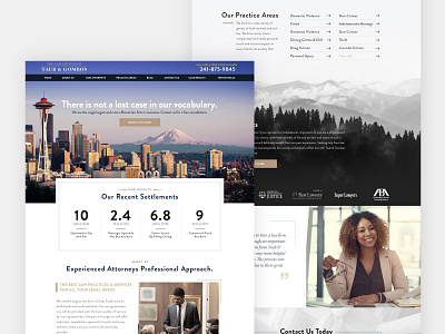 Website of a Law Firm creative design law firm layout theme ui ux web design web development website wordpress