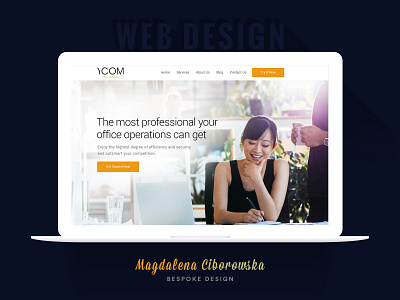 Website about Office Operations SaaS creative design layout saas theme ui ux web design web development website wordpress