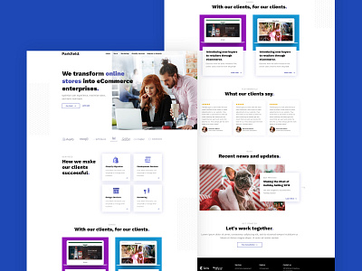 Ecommerce Consulting Website consulting creative design ecommerce layout theme ui ux web design web development website wordpress