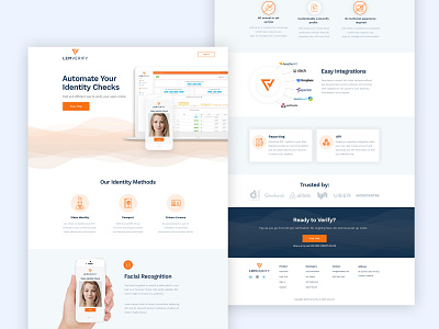 Automated Identity Checks Webstie creative design layout theme ui ux web design web development website wordpress