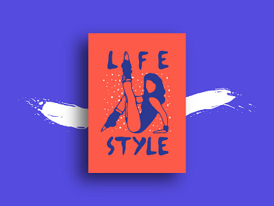 Life Style art design illustration letter logo ui ux
