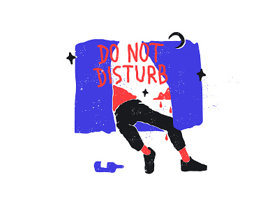 Do Not Disturb art clover design icon illustration logo ui ux