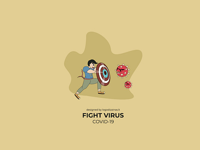 Fight virus poster