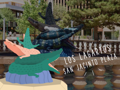 Snapchat Geofilter for San Jacinto Plaza, El Paso, TX alligator el paso filter geofilter snapchat texas