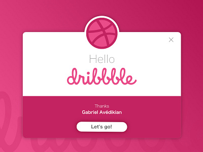 Hello Dribbble!