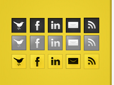 Playing with icons - yellow