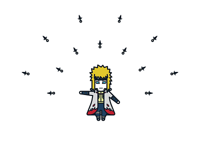 Minato anime graphic design illustration minato naruto ninja vector