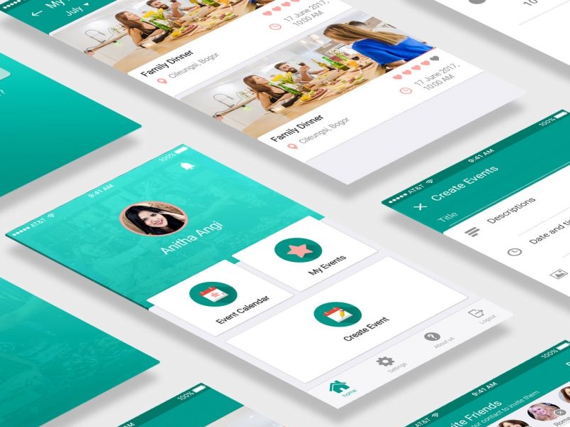 app design project by Ana Natalia on Dribbble