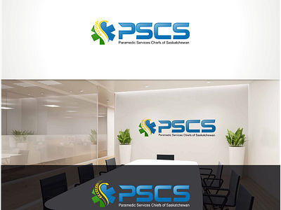 logo design for PSCS 99designs logo medical pscs service winner