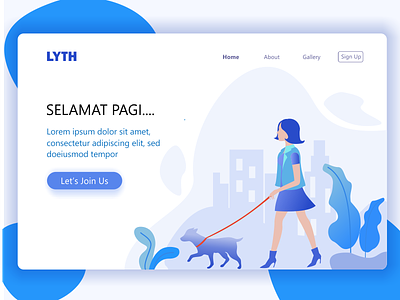 Landing Page design