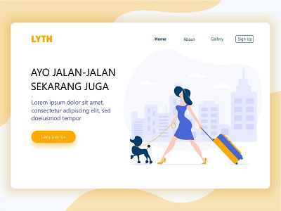 Landing Page pretty woman