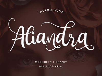 Aliandra Font branding design font hand drawn hand lettering handwritten illustration logo typedesign typeface typography