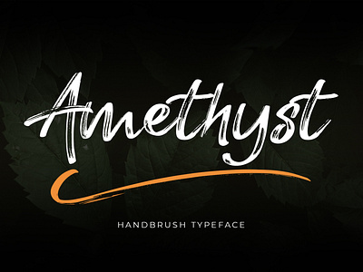 Amethyst Brush Font