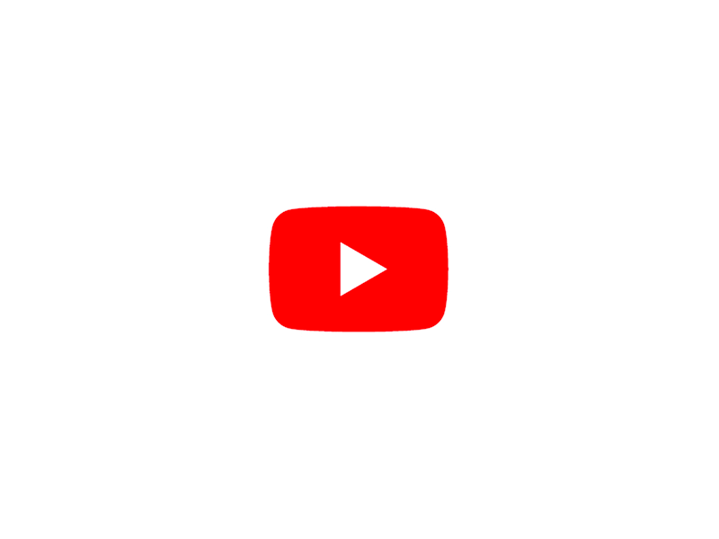 YouTube Icon brand branding design football gif icon identity illustration logo logos sport video youtube