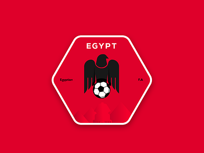 Egyptian FA brand branding design egypt football idea identity illustration logo logos marks sport vector