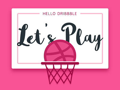 Hello Dribbble! let's Play!!