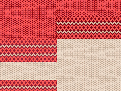 Sweater Pattern cream red stitching vector pattern vector sweater