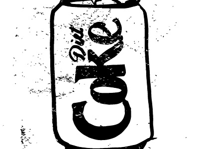 Coke Addict caffine coke diet coke doodles sharpie
